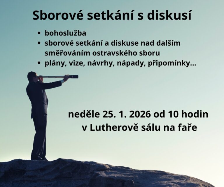 Sborové setkání s diskusí