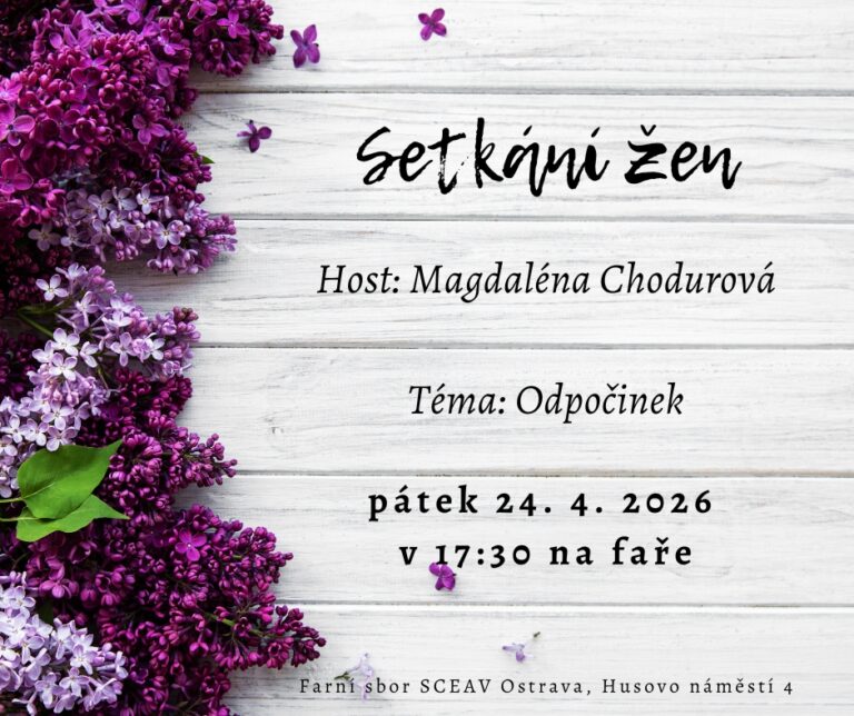 Setkání žen v dubnu