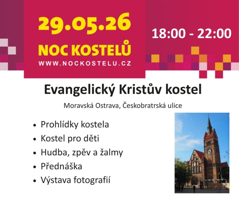 Noc kostelů 2026