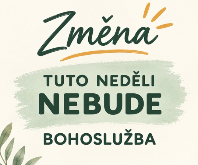 Neděle 20. 9. 2026